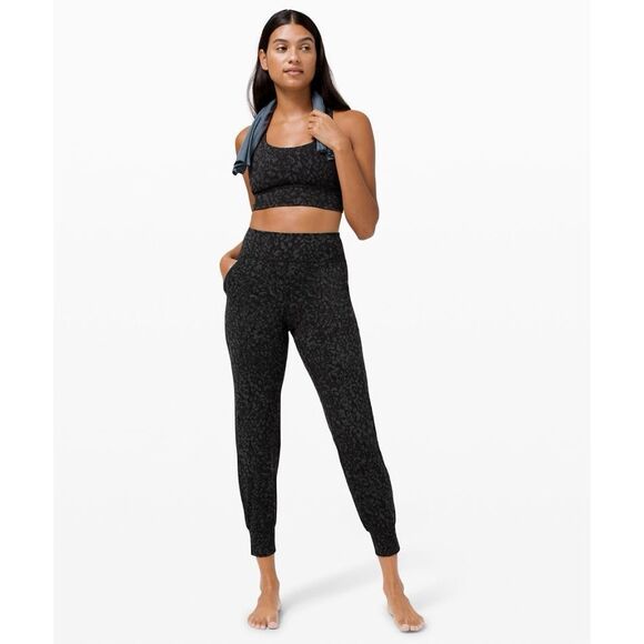 Lululemon Align Joggers 28” Black Wild Thing Size 2 High Rise - Picture 1 of 10